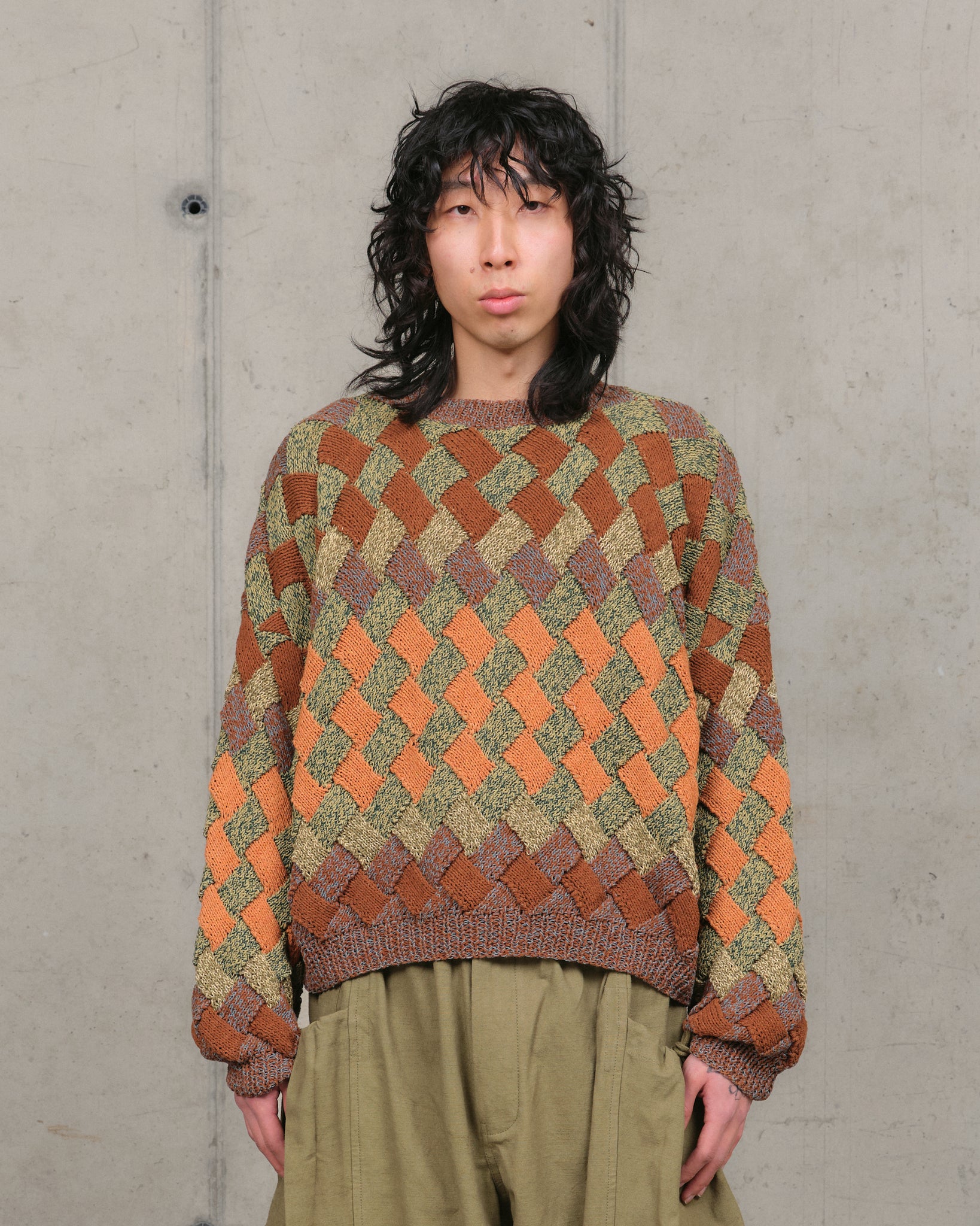 Weaver Knit Jumper - Ember