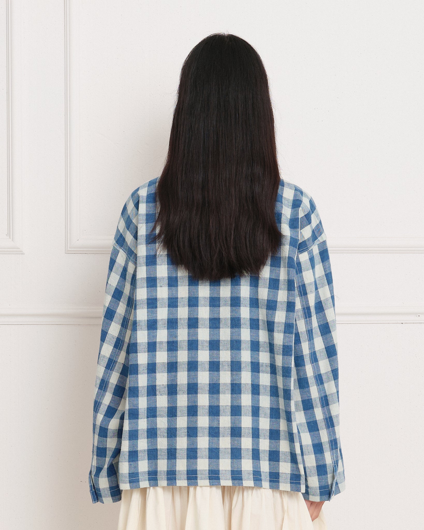 Work Shirt - Indigo Gingham Wonky-Wear